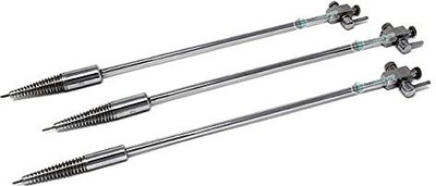 Forgesy HSG Cannula With Lock Set of 3 Pieces no. 1, 2 and 3 Stainless Steel Utility Forceps