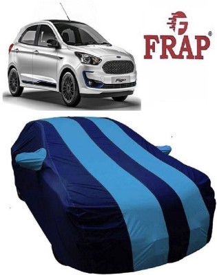 Frap Car Cover For Ford Figo (With Mirror Pockets)(Multicolor)