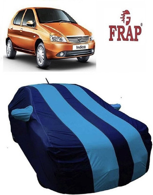 Frap Car Cover For Tata Indica (With Mirror Pockets)(Multicolor)