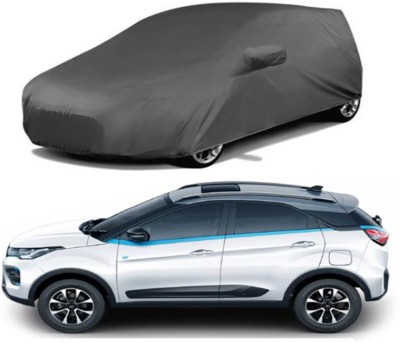 Gali Bazar Car Cover For Nissan Micra Active (With Mirror Pockets)(Grey, For 2017 Models)