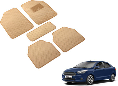 Auto Hub Leatherite Standard Mat For  Ford Figo Aspire(Beige)