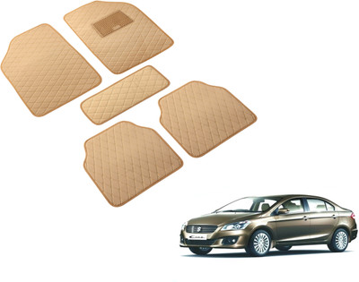 Auto Hub Leatherite Standard Mat For  Maruti Suzuki Ciaz(Beige)