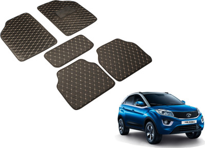 Auto Hub Leatherite Standard Mat For  Tata Nexon(Black)