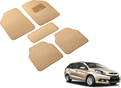 MOCKHE Leatherite Standard Mat For  Honda Mobilio(Beige)