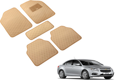 Auto Hub Leatherite Standard Mat For  Chevrolet Cruze(Beige)