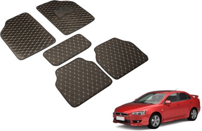 Auto Hub Leatherite Standard Mat For  Mitsubishi Lancer(Black)