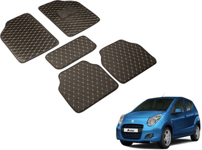 Auto Hub Leatherite Standard Mat For  Maruti Suzuki A-Star(Black)