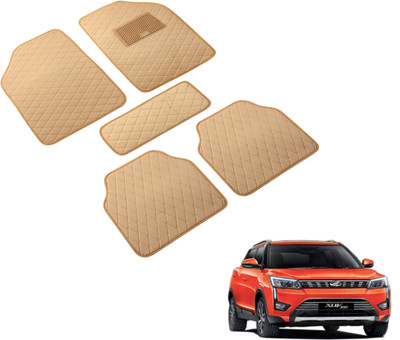 Auto Hub Leatherite Standard Mat For  Mahindra XUV 300(Beige)
