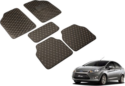 Auto Hub Leatherite Standard Mat For  Ford Fiesta(Black)