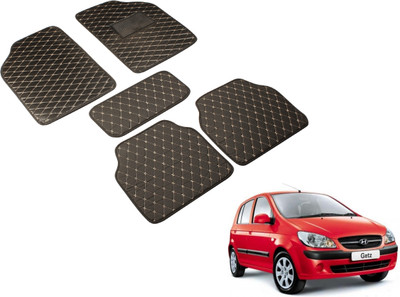 Auto Hub Leatherite Standard Mat For  Hyundai Getz(Black)