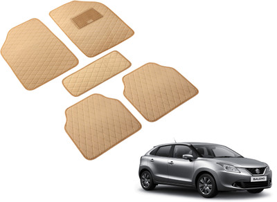 Auto Hub Leatherite Standard Mat For  Maruti Suzuki Baleno(Beige)
