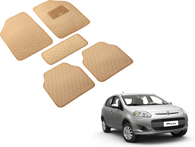 Auto Hub Leatherite Standard Mat For  Fiat Palio(Beige)