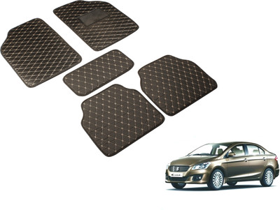 MOCKHE Leatherite Standard Mat For  Maruti Suzuki Ciaz(Black)