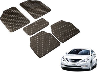 MOCKHE Leatherite Standard Mat For  Kia Sonet(Brown)