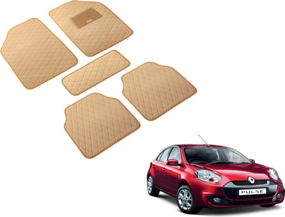 MOCKHE Leatherite Standard Mat For  Fiat Punto(Beige)