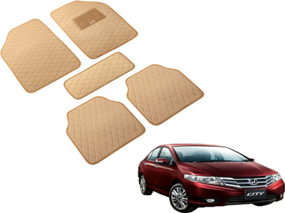 MOCKHE Leatherite Standard Mat For  Honda City(Beige)