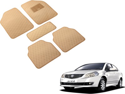 Auto Hub Leatherite Standard Mat For  Maruti Suzuki SX4(Beige)