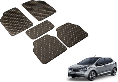 Auto Hub Leatherite Standard Mat For  Tata Altroz(Black)