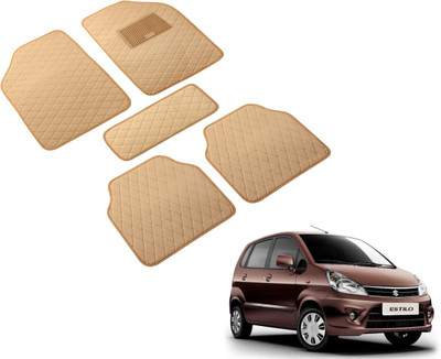 Auto Hub Leatherite Standard Mat For  Maruti Suzuki Zen Estilo(Beige)
