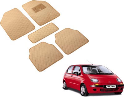 MOCKHE Leatherite Standard Mat For  Daewoo Matiz(Beige)