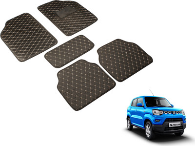 Auto Hub Leatherite Standard Mat For  Maruti Suzuki SX4(Black)