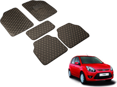 Auto Hub Leatherite Standard Mat For  Ford Figo(Black)