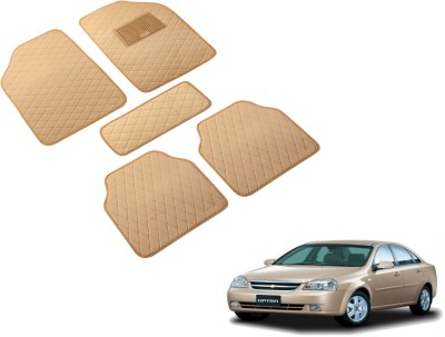 Auto Hub Leatherite Standard Mat For  Chevrolet Optra(Beige)