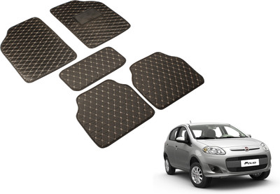 MOCKHE Leatherite Standard Mat For  Fiat Palio(Black)