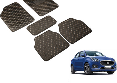 MOCKHE Leatherite Standard Mat For  Maruti Suzuki Swift Dzire(Black)