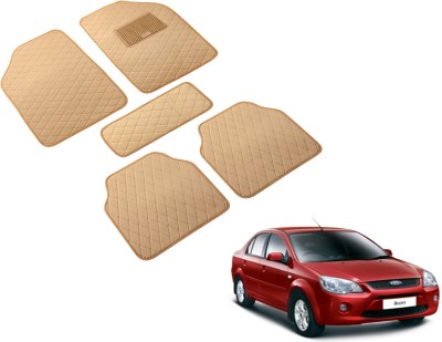 Auto Hub Leatherite Standard Mat For  Ford Ikon(Beige)