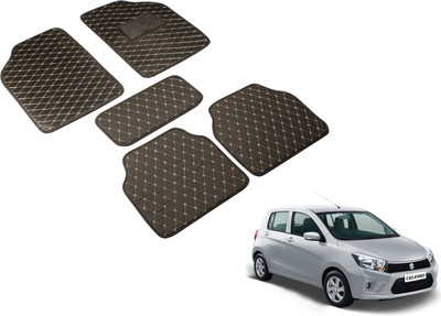 Auto Hub Leatherite Standard Mat For  Maruti Suzuki Celerio(Black)