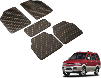 MOCKHE Leatherite Standard Mat For  Chevrolet Tavera(Black)