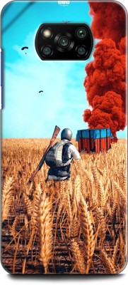 KEYCENT Back Cover for POCO X3 Pro PUBG, GAME, WHEATFIELD(Multicolor, Pack of: 1)