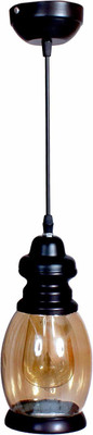 zsquarehp Hanging Lights (Pendant Lights) Lamp Shade (Glass) Pendant Lamp Ceiling Lamp(Black)