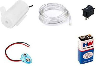 Republic Micro DC 3 - 12 V Submersible Pump Mini water pump For Aquarium, Fish Tank And Suitable For School Projects And Models Submersible Water Pump (0.1 hp) Electronic Components Electronic Hobby Kit