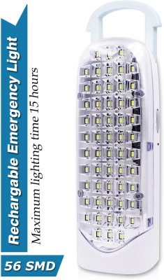 Pick Ur Needs Home Rechargeable Emergency LED Light with Dual Power 56 LED Lantern 15 hrs Lantern Emergency Light(White 56 SMD)
