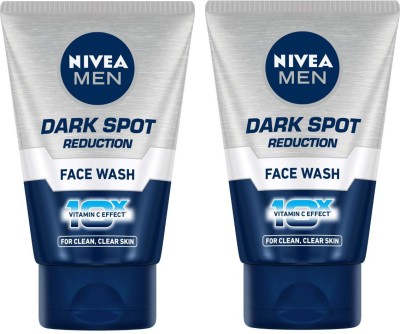 NIVEA Dark Spot Reduction for Clean, Clear Skin  Each 100g Pack of 2 Face Wash(200 g)