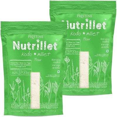 PRISTINE Nutrillet Kodo Millet Flour(1 kg, Pack of 2)