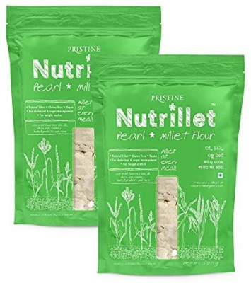 PRISTINE Nutrillet Pearl Millet Flour(1 kg, Pack of 2)