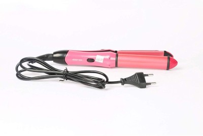 FITUP Best Quality 2 in 1 Hair Straightener And Curler Professional Use Women & Men With Ceramic Plate Small NHC 2009 Hair Straightener And Curler Digital Electric Comb And Styler Brush With Ceramic Plate Professional Hair Straightener For Women With Heating Technology Quick Hair Straightener And Cu