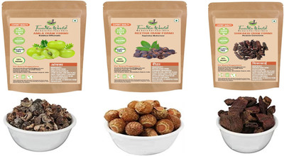 Twacha world Amla Reetha Shikakai (RAW Form) Combo Pack 600 Gm(600 g)
