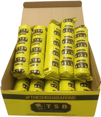 Puff Smart TSB Quick Light Magic Coal Box 10 Stick ( 100 Discs ) Hookah Charcoals(Pack of 10)