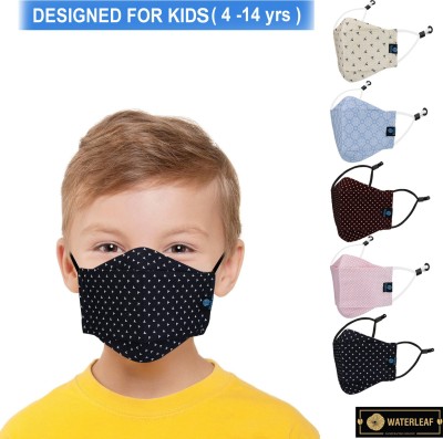 WATERLEAF Perfect Kids Mask for School /Outdoor Activities /Kids Party. Focus on creating good products that children love. Carefully selected from the cutest and most fashionable designs for children, is a good gift for them in this special period. Soft and Breathable Fabric,Washable,Reusable. Acco