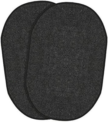 KUBER INDUSTRIES Microfiber Door Mat(Grey, Medium, Pack of 2)
