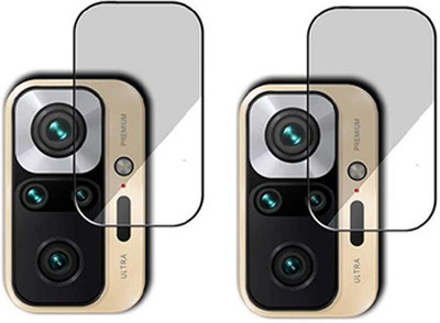 HIRDESH Back Camera Lens Glass Protector for Redmi Note 10 Pro(Pack of: 2)