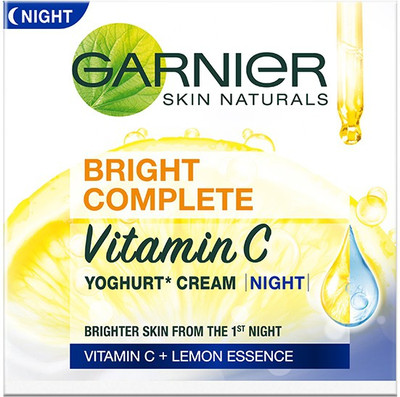 GARNIER Bright Complete VITAMIN C YOGHURT Night Cream(40 g)