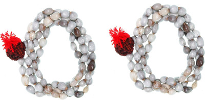 Craft Sells Vijayanti Mala 108+1 Beads for Japa and Unisex Wearing Wood Chain Set