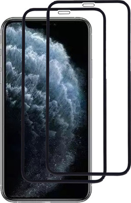 LINLO Edge To Edge Tempered Glass for Apple iPhone Xs Max / Apple iPhone 11 Pro Max(Pack of 2)