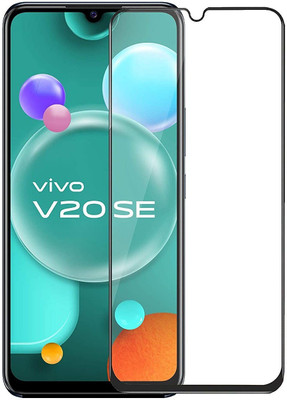 Vastu Art Edge To Edge Tempered Glass for Vivo V20 SE(Pack of 1)