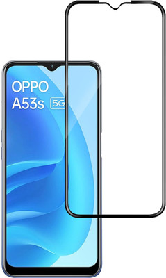 HUPSHY Edge To Edge Tempered Glass for Oppo A53s 5G(Pack of 1)